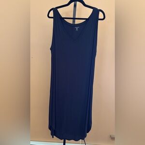 Amazon Essentials Black Sleeveless MIDI Dress Size XXL Never Worn